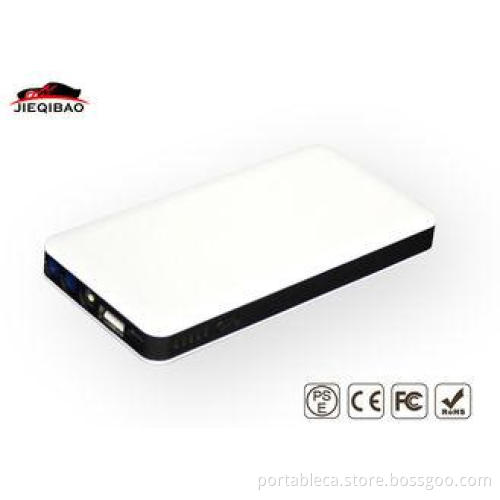 portable Slim Car Battery Jump Starter , 4500mAh Car Batter